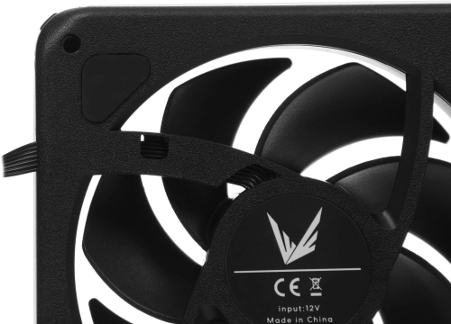 Вентилятор для корпуса Formula V Line AIR FUSION 3 BK, 360x120x28mm, ARBG 3pin + PWM 4pin, 500-1800 RPM, 34.95 DBA MAX, HYDRO BEARING фото 9