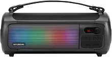 Колонка порт. Hyundai H-PS1025 черный 40W 2.0 BT 10м 3000mAh