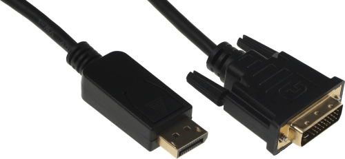 Кабель DisplayPort (m) DVI (m) 2м черный (1147349) (1147349#MLN) фото 4