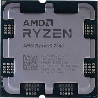 Процессор AMD Ryzen 5 7600 (100-000001015) {Raphael, 6C/ 12T, 3.8/ 5.1GHz, 32MB, 65W} OEM