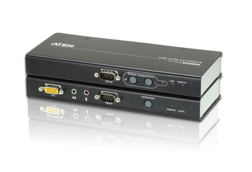 ATEN USB VGA/ Audio Cat 5 KVM Extender (1280 x 1024@200m) (CE750A-AT-G)