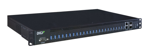 Концентратор сетевой Anywhere USB Plus 24*USB, 2*10/ 100/ 1000/ 10G (SFP+), 1*RS-232, multihost, 2*PSU DIGI (AW24-G300) фото 2