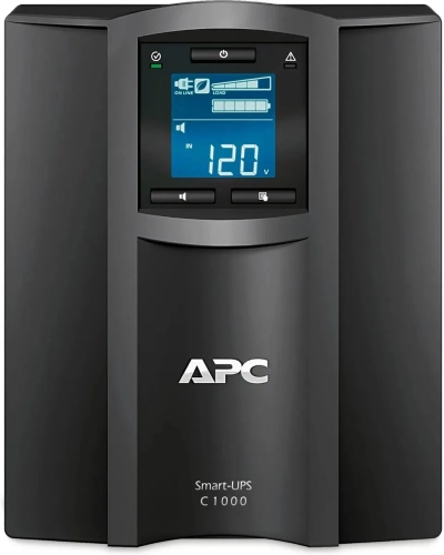 APC Smart-UPS C 1000VA/ 600W, 230V, Line-Interactive, LCD (REP. SMC1000I), 1 year warranty (SMC1000IC) фото 2