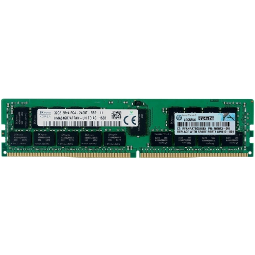Модуль памяти HPE 32GB (1x32GB) Dual Rank x8 DDR5-4800 CAS-40-39-39 Unbuffered Standard Memory Kit (P64339-B21)
