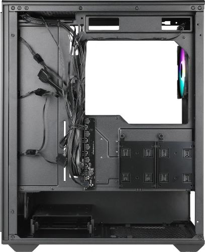 Корпус Azza FOREST черный без БП ATX 4x120mm 2xUSB3.0 audio bott PSU (CSAZ-370 FOREST) фото 3