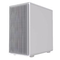 Powercase Корпус Mistral Micro C4W ARGB, Tempered Glass, 4x 120mm ARGB PWM Fan, белый, mATX (CMMCW-A4)