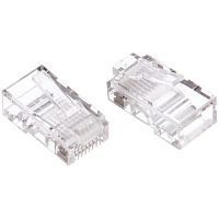Gembird коннектор RJ45 8P8C (100 шт. в уп) без вставки , кат. 5 е (PLUG3UP6/ 5) (PLUG3UP6/5)