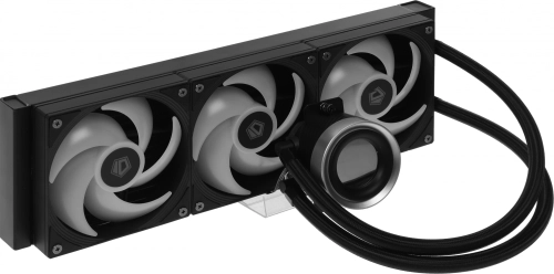 Система водяного охлаждения ID-Cooling FX360 Inf ARGB Soc-AM5/ AM4/ 1151/ 1200/ 2066/ 1700 черный 4-pin 27.2dB Al+Cu 350W Ret фото 8