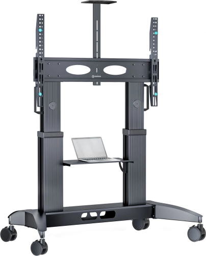 Стойка для телевизора Onkron TS2821 черный 70-110 макс.145кг напольный мобильный (2167190) (2167190#MLN)