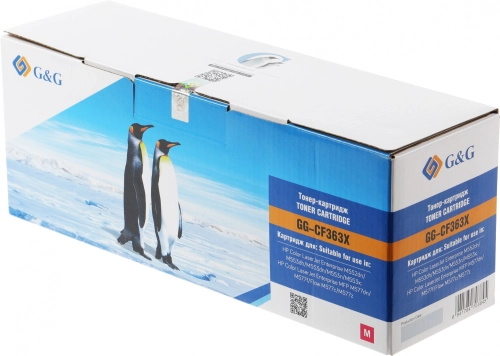 Картридж MPS Cartridge G&G 508X для CLJ M552/ M553/ M577, с чипом (12 000 стр.),пурпурный(CF363X) (GG-CF363XL)