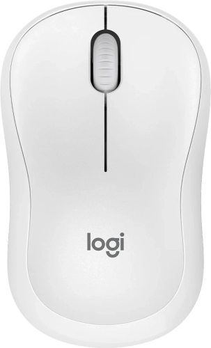 Мышь Logitech Silent M220 белый оптическая (1000dpi) беспроводная USB (2but) (910-006508)