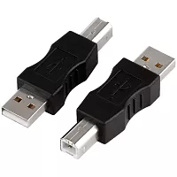 GCR Переходник USB 2.0 AM / BM, штекер - штекер, GCR-54933