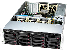 Supermicro SuperStorage 3U Server 631E-E1CR16H 2x6448Y/ 4x64Gb/ 1x7450 PRO 480GB NVMe M.2 (SSG-631E-E1CR16H.)