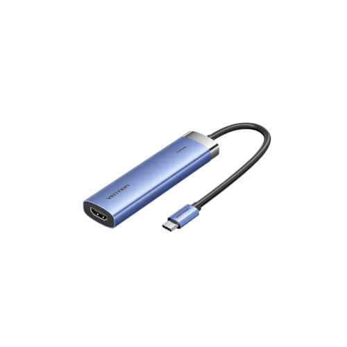 Мультифункциональный хаб Vention USB Type C 5 в 1 (TGESB)