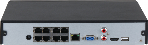 Видеорегистратор 8-ми канальный IP DAHUA с PoE (DHI-NVR2108HS-8P-I2) фото 3