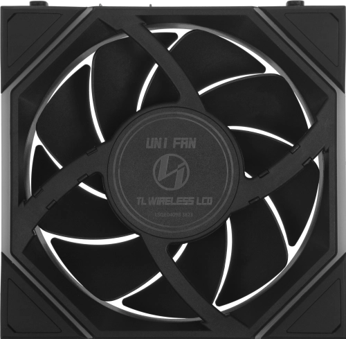 Вентилятор для корпуса Lian-Li Uni Fan TL Wireless LCD 120 LCD ARGB 120х124x28 черный 4-pin 27дБ (G99.12TLLCD1W1B.R0) Ret фото 4