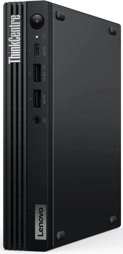 Неттоп Lenovo ThinkCentre Tiny M70q-5 slim i5 13400T (1.3) 16Gb SSD256Gb UHDG 730 Windows 11 Pro 64 GbitEth WiFi BT 90W kb мышь клавиатура черный (12TD0045UM) фото 2