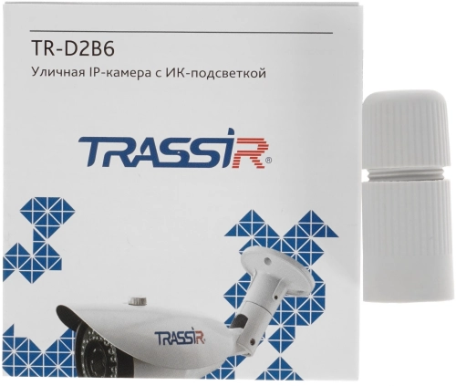Камера видеонаблюдения IP Trassir TR-D2B6 2.7-13.5мм цв. корп.:белый фото 3