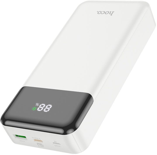 Мобильный аккумулятор Hoco J102A Cool figure 20000mAh QC/ PD 20W 5A USB-A/ USB-C белый (J102A COOL FIGURE WHITE) фото 2