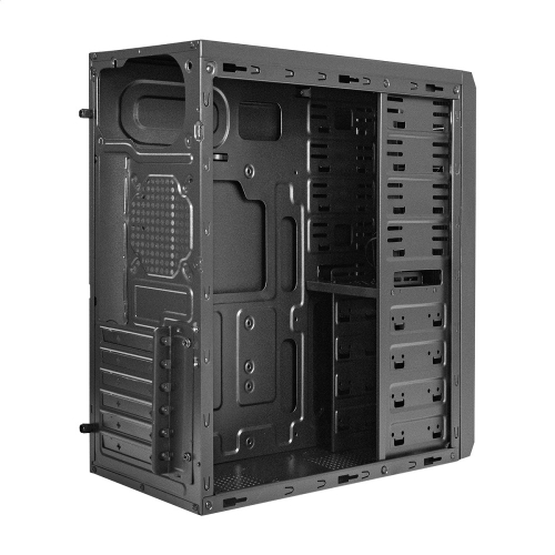 Exegate EX283220RUS Корпус Miditower ExeGate UN-605B Black, ATX, , 2*USB, Audio, замок блокировки кнопки питания фото 2
