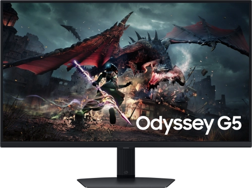Монитор Samsung 32 Odyssey G5 G50D S32DG502EI VA 16:9 2560x1440x180Hz 1ms 350cd 1000:1 178/ 178 1,07 млрд DP; HDMI HAS Pivot Tiltl VESA Black (LS32DG502EIXCI)