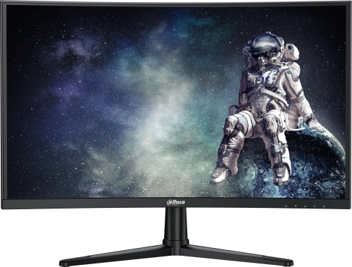 Dahua DHI-LM27-E240C 27(16:9) изогнутый FullHD монитор VA. E-LED 1920x1080, 350 кд/м2, 4000:1, 178°/178°, 1 мс, 240Гц, 1500R, VESA: 100x100 м. HDMIx1, DPx1, Аудио выход