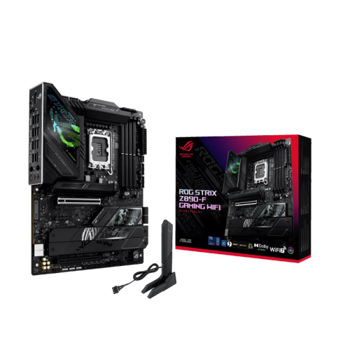 Материнская плата/ MB ASUS INTEL Z890 s1851, 4xDDR5(192GB), 1xPCIe 5.0x16, 1xPCIe 4.0x16, 1xLAN (2.5GbE), Wi-Fi, BT, 4xSATA 6Gb/s, 5xM.2, 2xThunderbolt 4 (USB-C), 2xUSB-C, 10xUSB 3.2, ATX, 90MB1I40-M0EAY0