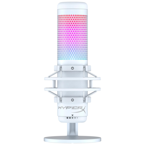 Микрофон/ HyperX Quadcast S (HMIQ1S-XX-WT/ G) White (519P0AA)