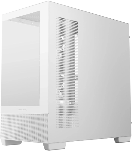 корпус Deepcool CG380 3F WH без БП, боковое окно (панорама), 3x120mm ARGB PWM вентилятора, белый, mATX (R-CG380-WHAGM3-G) фото 3
