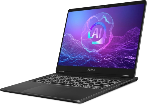 Ноутбук MSI Prestige 14 AI+ Evo C2VMG-044RU Intel Core Ultra 7 258V/32Gb (soldered D5)/SSD1Tb/UMA/14/OLED/2.8K/2880x1800/120Hz/Win11Pro/RJ-45/Grey/1.7kg (9S7-14N321-044) фото 2