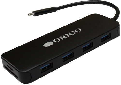 Док-станция USB-C, 4xUSB 3.0, 1xUSB-C/PD 3.0, 1x1000Base-T, 1xHDMI, 1xVGA, слот SD/TF/microSD, 1x3,5мм TRRS (OU3390SNPD/B1)