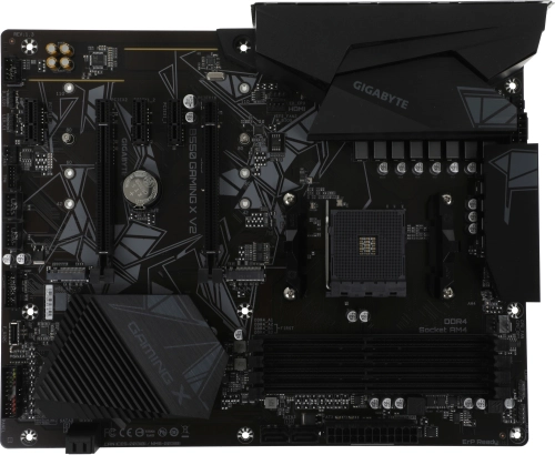 Материнская плата/ MB GIGABYTE AMD B550 sAM4, 4xDDR4(128GB), DVI-D/HDMI 2.1, 1xPCIe 4.0x16, 1xPCIe 3.0x16, 3xPCIe 3.0, 1xLAN, 4xSATA 6Gb/s, 2xM.2, 4xUSB 3.2, 2xUSB 2.0, 1xPS/2, ATX (B550 GAMING X V2)