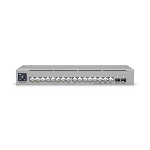 Коммутатор/ 16-port, Layer 3 Etherlighting switch with 2.5 GbE, PoE++ output (USW-PRO-MAX-16-POE)