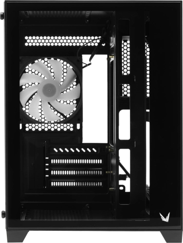 Корпус Formula Crystal Z5 TG черный без БП mATX 6x120mm 1xUSB2.0 1xUSB3.0 audio bott PSU (CRYSTAL Z5 TG BLACK) фото 3