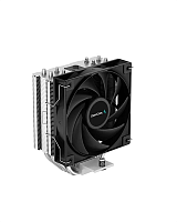 DEEPCOOL AG400 DIGITAL BK LGA1700/ 1200/ 115X/ AM5/ AM4 (9шт/ кор, TDP 220W, PWM, Fan 120mm, 4 тепл. трубки, черный) RET