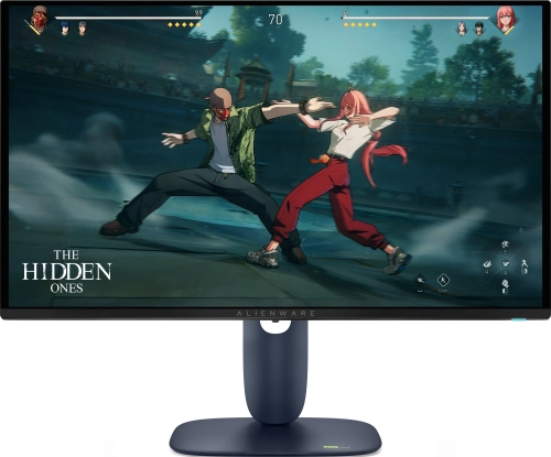 Монитор Dell 27 AW2725D Gaming Monitor; Bk/Bk (QD-OLED;16:9;400cd/m2;1,5М:1;0,03ms;2560x1440x280Hz;1,07B;DP;2xHDMI;2xUSB;USB-C;Tilt; Swiv;HAS;Pivot;VESA)