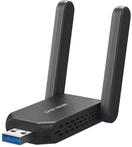 Mercusys MA72XH Двухдиапазонный USB-адаптер высокого усиления с поддержкой Wi-Fi AX1800