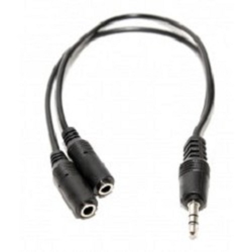 5bites AA-3MF2-02BK Кабель-5bites Адаптер 3.5 Jack/ M - 2*3.5 Jack/ F
