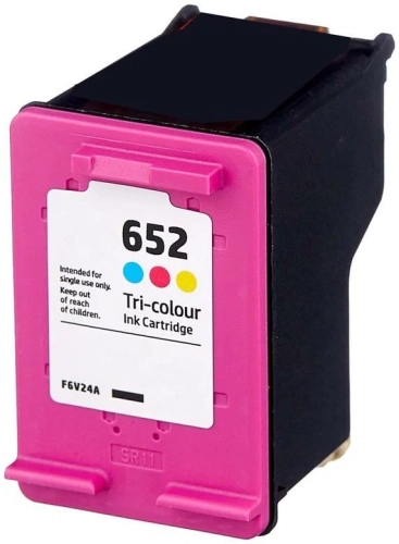 Картридж/ HP 652 Tri-colour Deskjet Ink Advantage 1115/ 2135/ 3635/ 3775/ 3835/ 4535/ 4675/ 5075/ 5275 White Box With Chip (200 стр) (OC-F6V24AE)