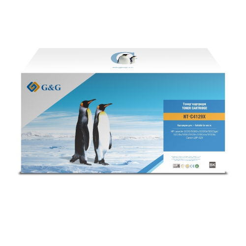 Картридж лазерный G&G GG-C4129X черный (10000стр.) для HP LJ 5000/ 5100
