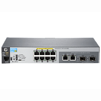 Коммутатор HP 2530-8-PoE+ Switch (8 x 10/ 100 + 2 x SFP or 10/ 100/ 1000, Managed, L2, virtual stacking, PoE+ 67W, 19") (repl. for J9137A) (J9780A#ABB)