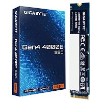 Твердотельный накопитель SSD Gigabyte M.2 2280 250GB Gen4 4000E SSD PCI Express 4.0x4, NVMe 1.4, 3500/ 1800, MTBF 1.5M, 3D NAND, 150TBW, RTL (G440E250G)