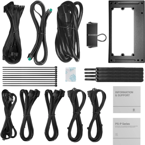 Блок питания Deepcool SFX 750W PS750P (20+4pin) APFC 90mm fan 8xSATA Cab Manag RTL (R-PS750P-FE0B-WGEU) фото 7