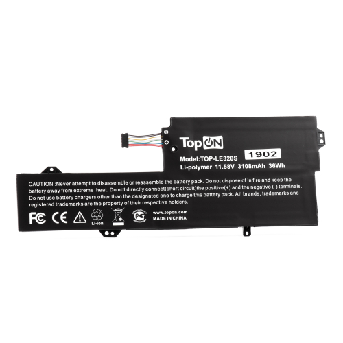 Аккумулятор для ноутбука Lenovo IdeaPad 320S-13 11.58V 3108mAh PN: L17M3P61 (TOP-LE320S)
