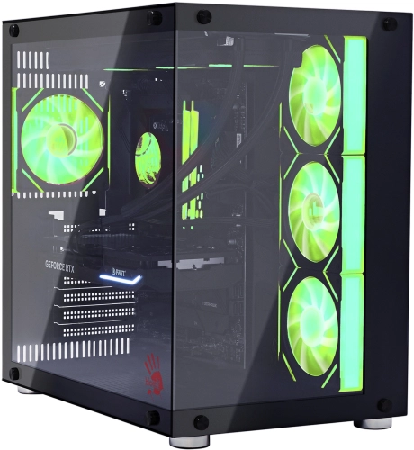 Компьютер Bloody BD-PC CZ79C3 MT i5 14600KF (3.5) 32Gb SSD1Tb RTX5070 12Gb Windows 11 Home 64 2.5xGbitEth 850W черный (RUS) (2129071) фото 4
