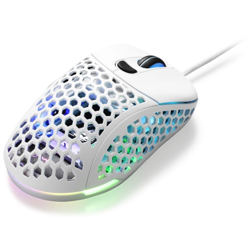 Игровая мышь Sharkoon Light2 200 USB RGB белая (LIGHT2-200-WHITE) фото 6