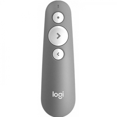 Презентер Logitech R500s, Wireless, Bluetooth/ RF 2.4GHz Mid Grey (910-006520)