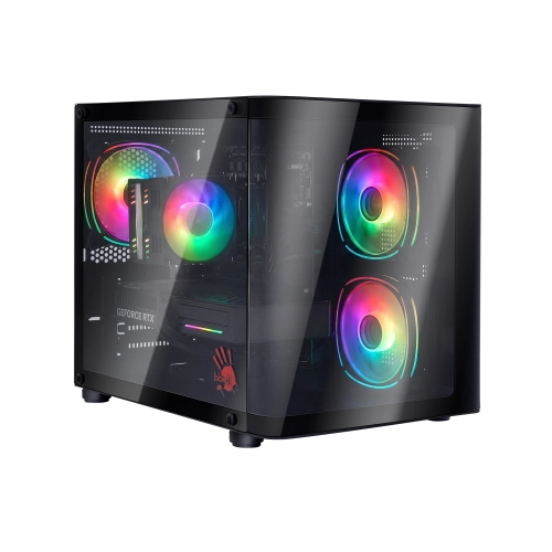 Компьютер Bloody BD-PC CB76V1 MT i5 13400F (2.5) 32Gb SSD1Tb RTX5060 8Gb Windows 11 Home 64 GbitEth 650W черный (RUS) (2153482)