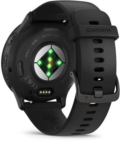 Смарт-часы Garmin Venu 3 35.4мм 1.4 AMOLED корп.черный рем.черный разм.брасл.:135-200мм (010-02784-01) фото 7