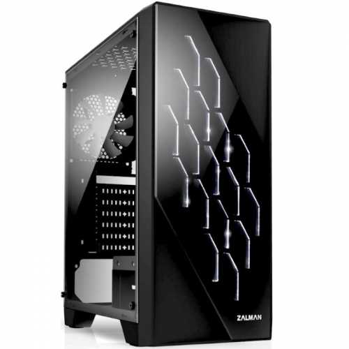 Корпус Zalman S1, черный, без БП, ATX, 2x3.5